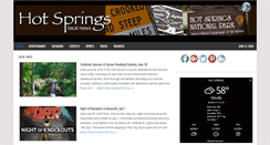Desktop Screenshot of hotspringslocalnews.com